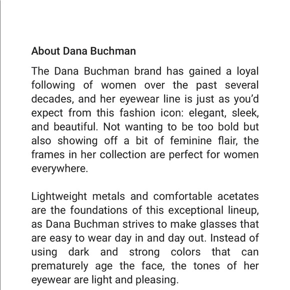 Dana Buchman Cecilia Half-rim Eyeglasses - Picture 2 of 9